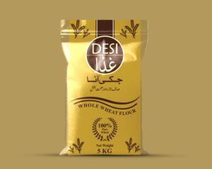 WHOLE WHEAT FLOUR (CHAKKI ATTA) 5KG