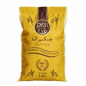 WHOLE WHEAT FLOUR (CHAKKI ATTA) 5KG