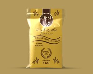 WHOLE WHEAT (GROUND STONE ) 5KG - PATHAR CHAKKI
