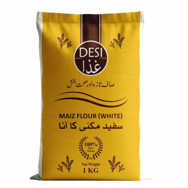 Maize Flour (White Makki) 1KG