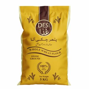 WHOLE WHEAT (GROUND STONE ) 5KG - PATHAR CHAKKI