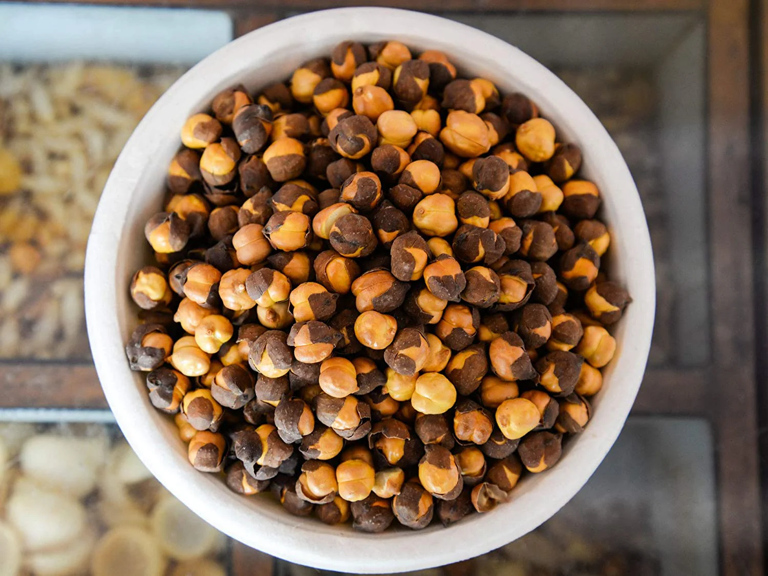 blach channa roasted